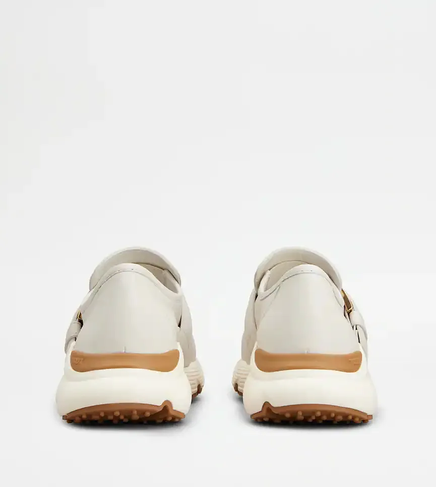 Tod's Buckle-Strap Slip-On Sneakers