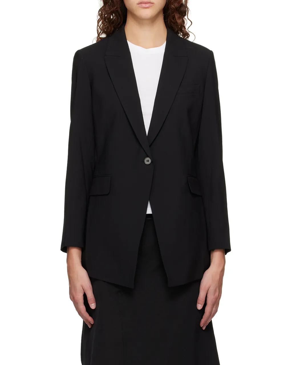 Theory Single-Breasted Tailored Blazer
