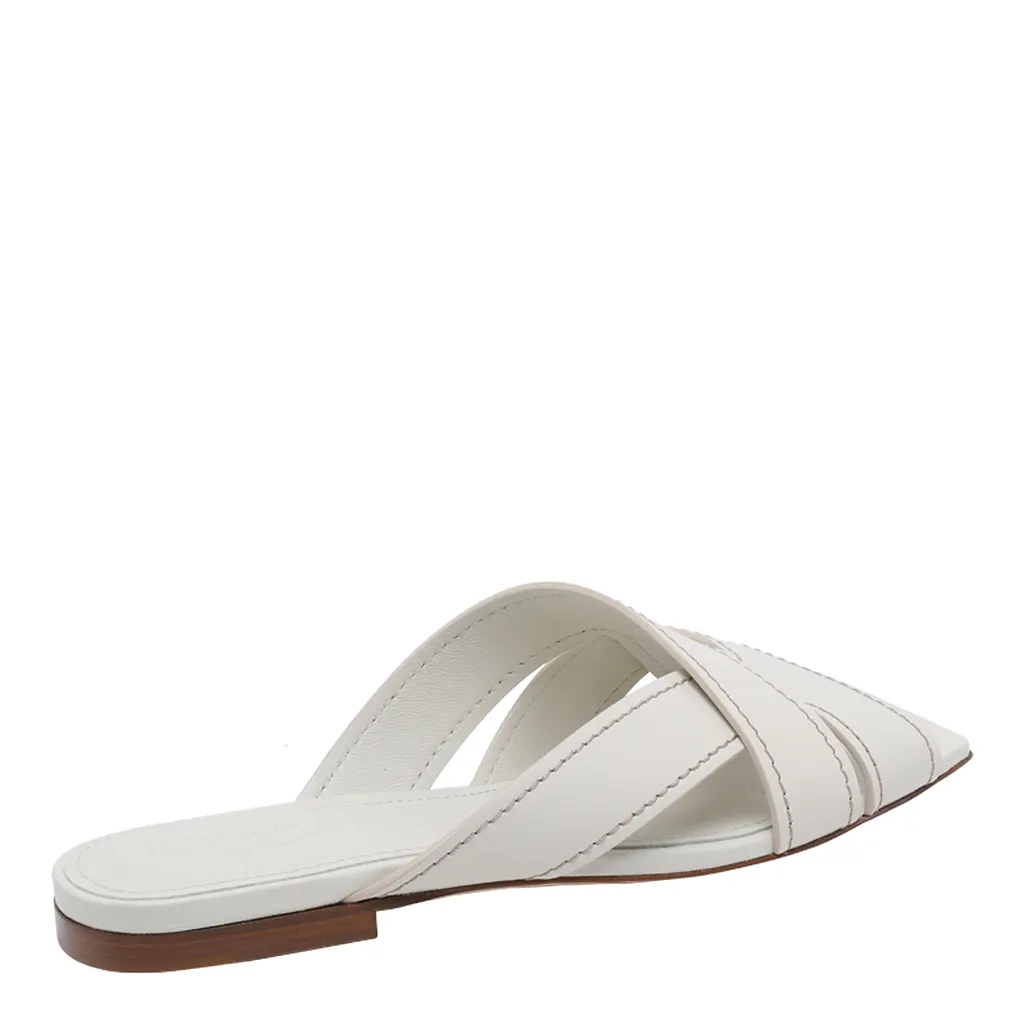 Tod's Cutout Slide Flat Sandals