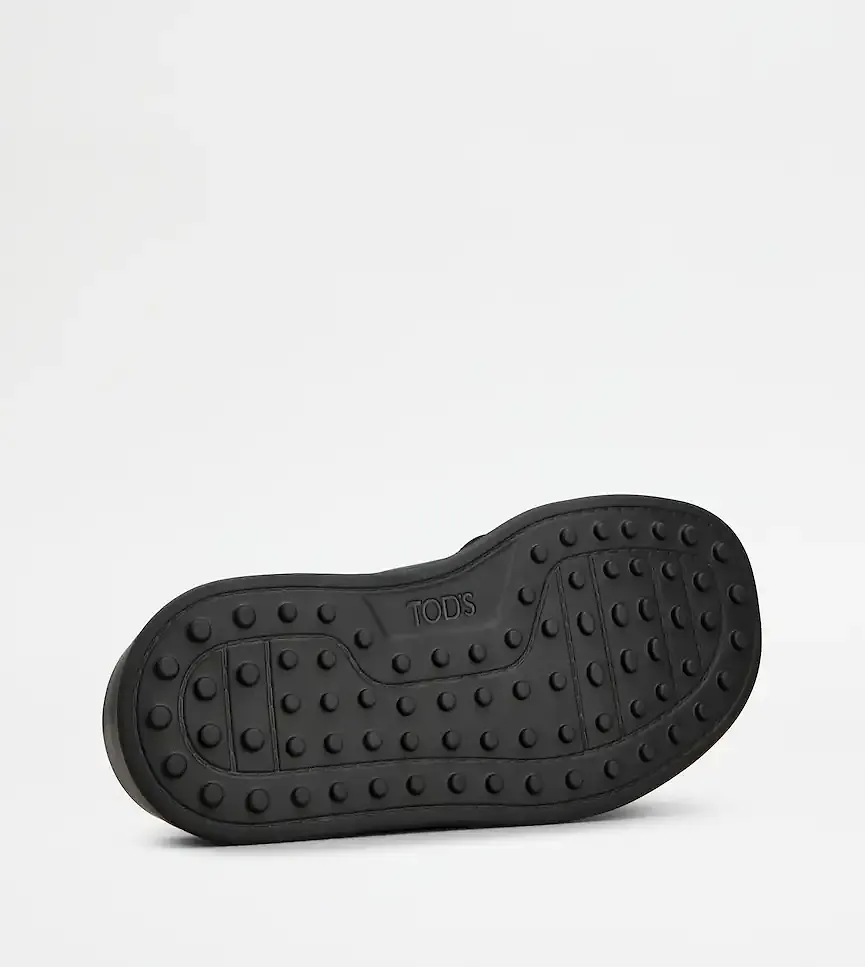 Tod's Buckled Cross-Strap Slides