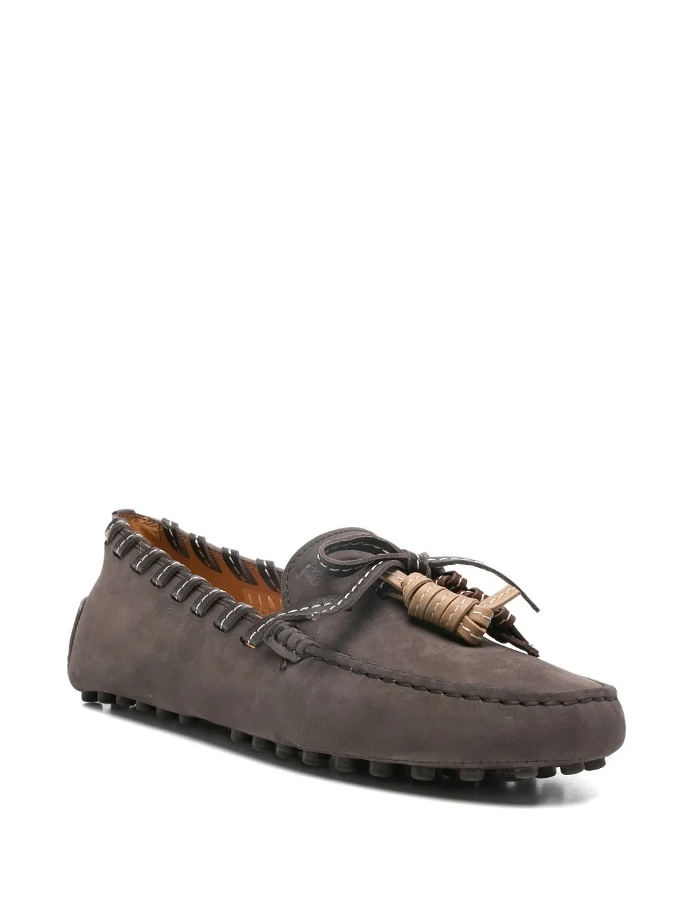 Tod's Tassel Driving Flat Shoes