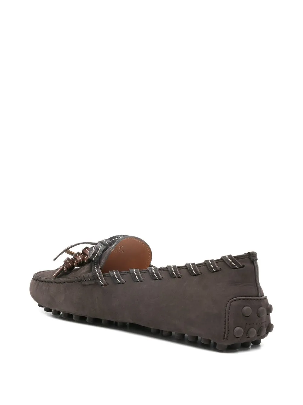 Tod's Tassel Driving Flat Shoes