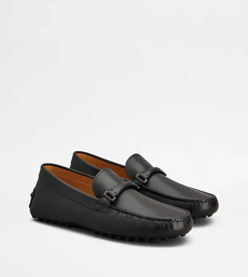 Tod's Gathered Slip-On Loafers
