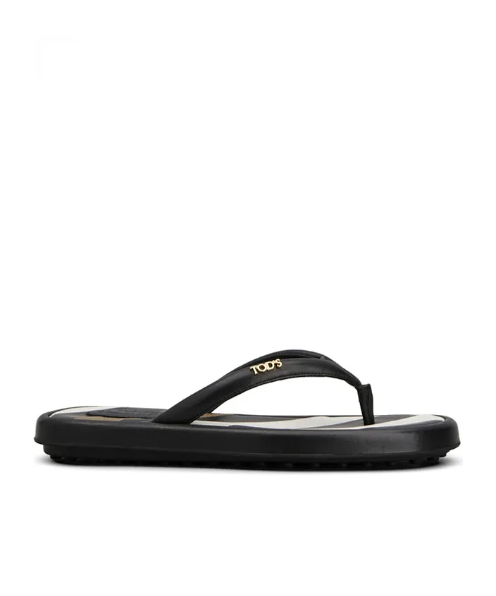 Tod's Striped Flip-Flops & Slides