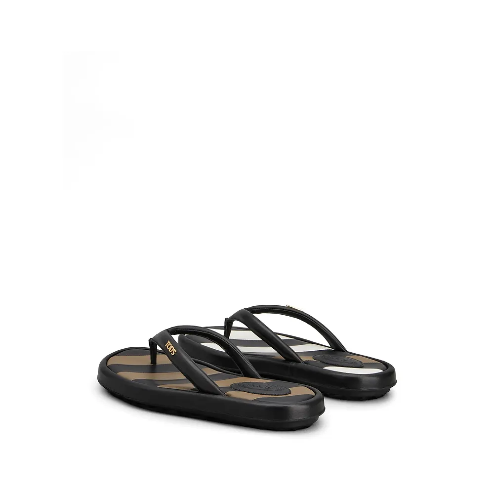 Tod's Striped Flip-Flops & Slides
