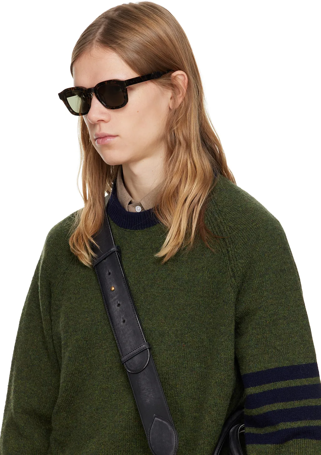 Acetate Rectangular Sunglasses