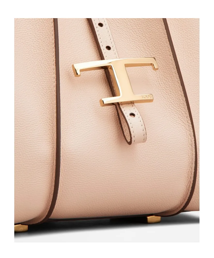 Tod's Timeless Logo Plaque Mini Tote Bag
