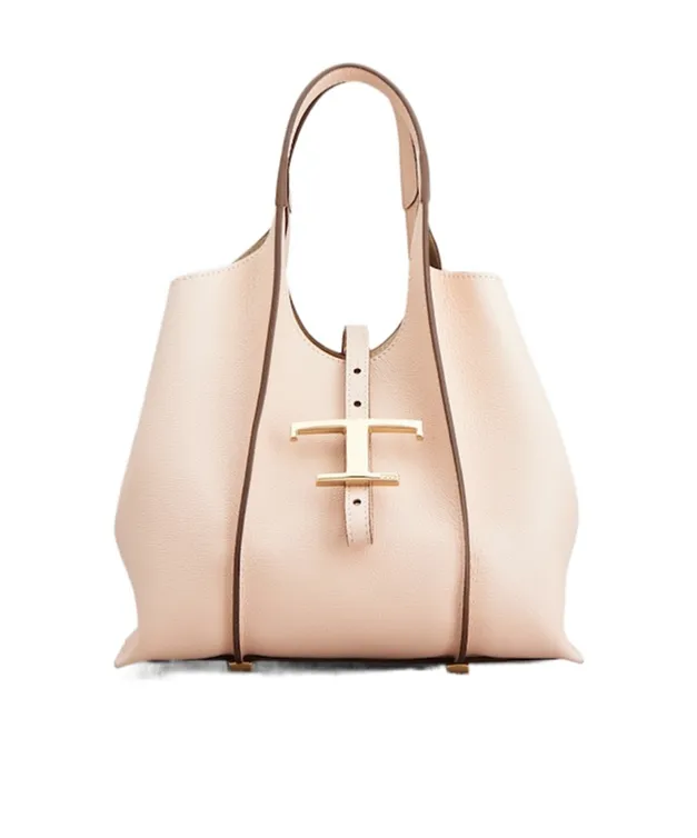 Tod's Timeless Logo Plaque Mini Tote Bag