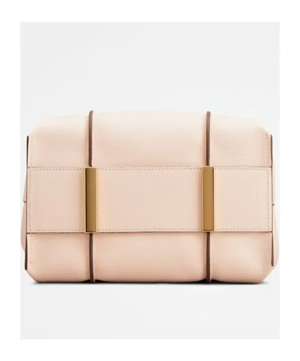 Tod's Timeless Logo Plaque Mini Tote Bag