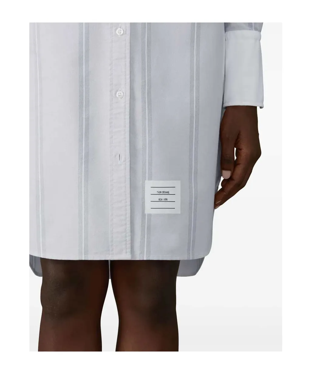 Collared Long-Sleeved Dress