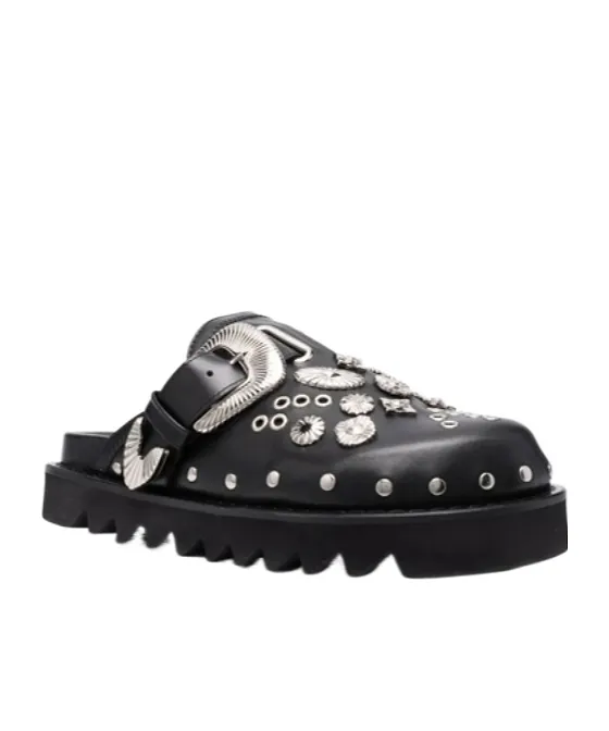 Buckle Slippers