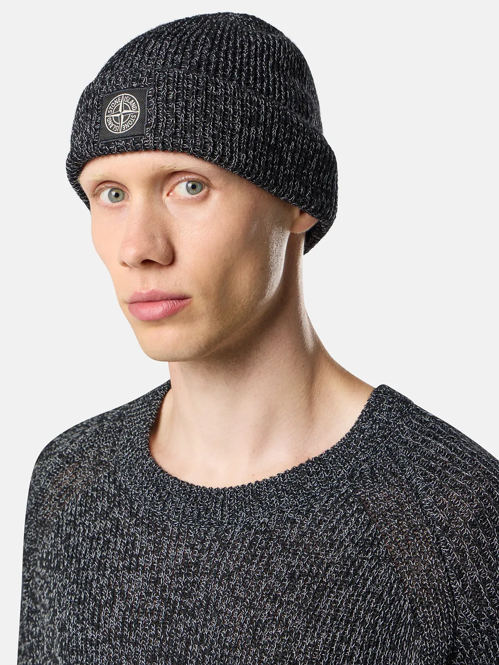 Stone Island Compass Patch Beanie