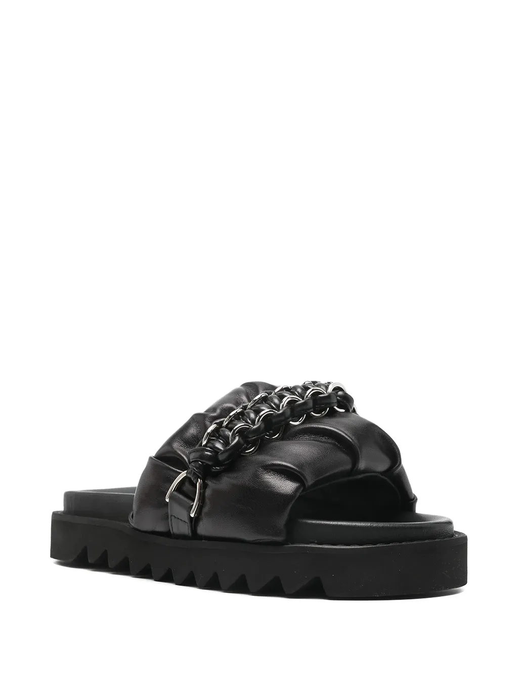 Toga Pulla Chain-Detail Flat Sandals