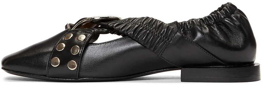 Toga Pulla Cross Strap Ballet Shoes