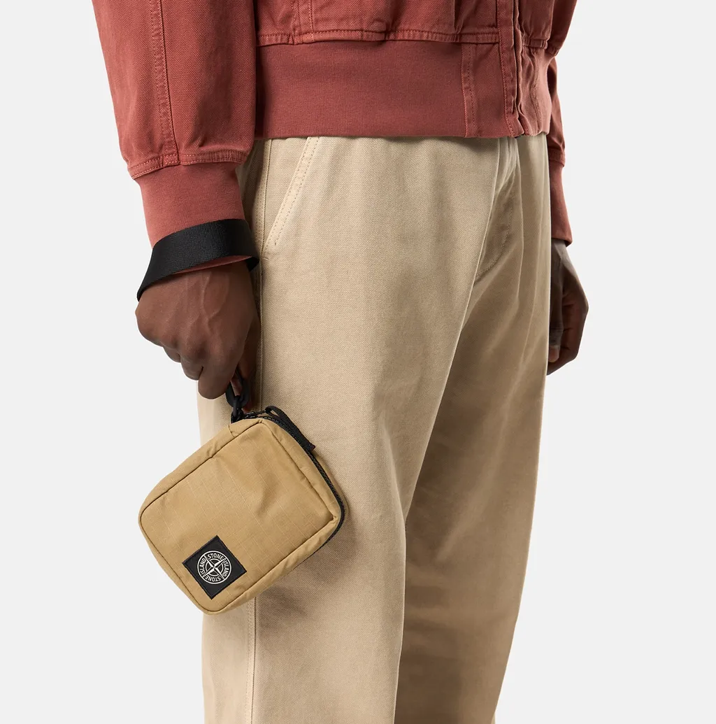 Stone Island Compact Logo Shoulder Bag