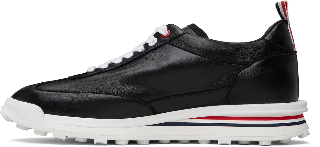 Lace-Up Leather Sneakers