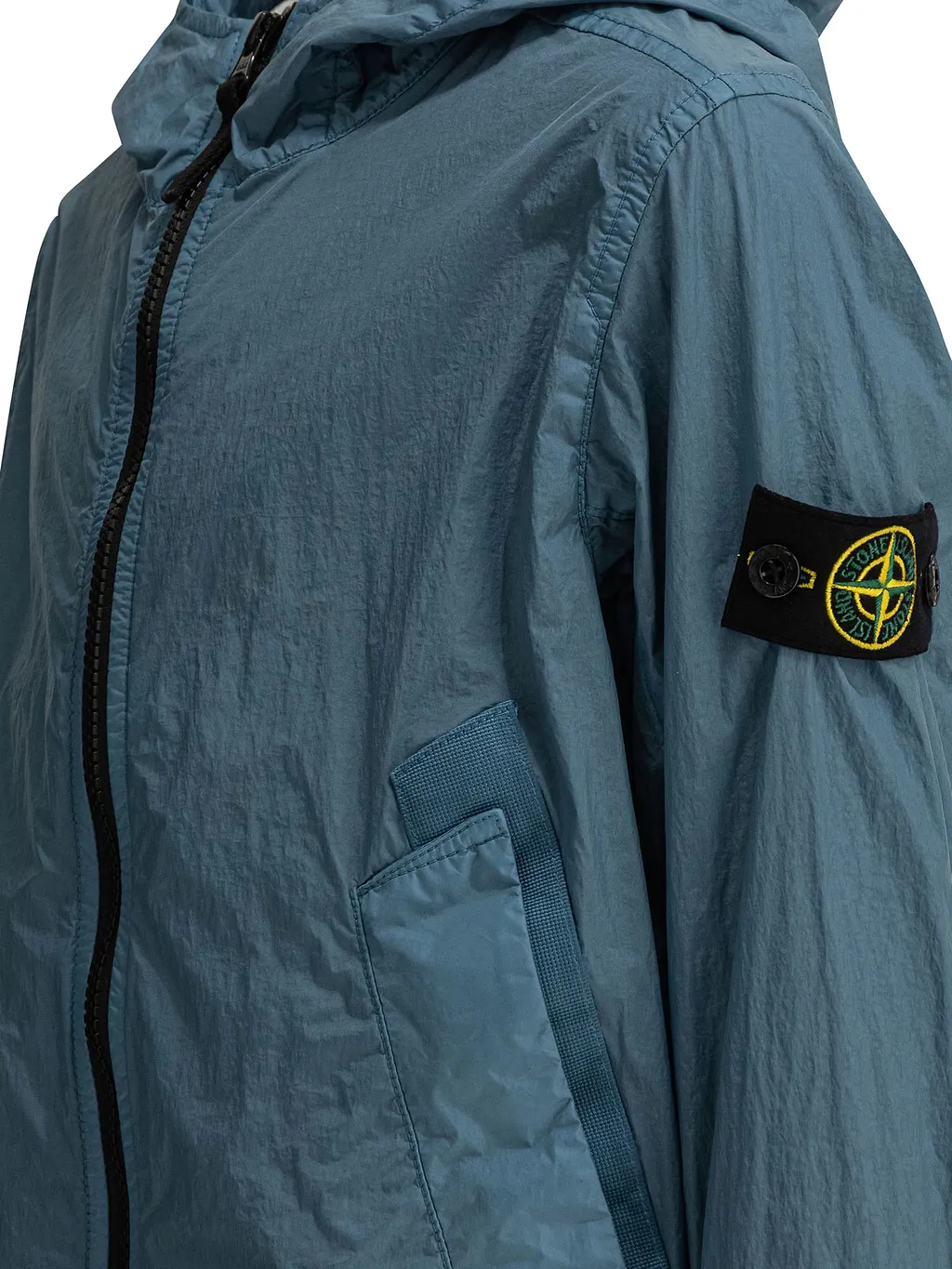 Long-Sleeved Hooded Jacket