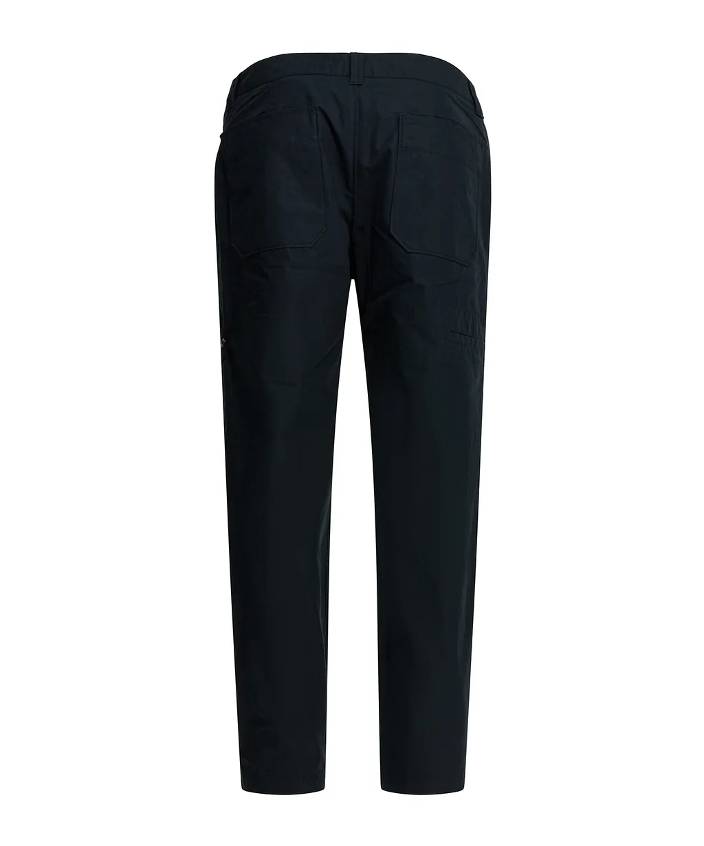 Stone Island Logo Patch Straight-Leg Trousers