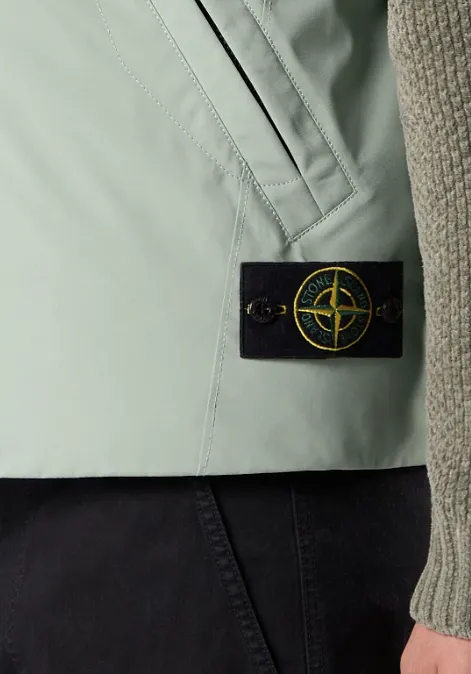 Stone Island Logo Patch Zipped Vest