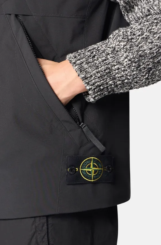 Stone Island Logo Patch Zipped Vest