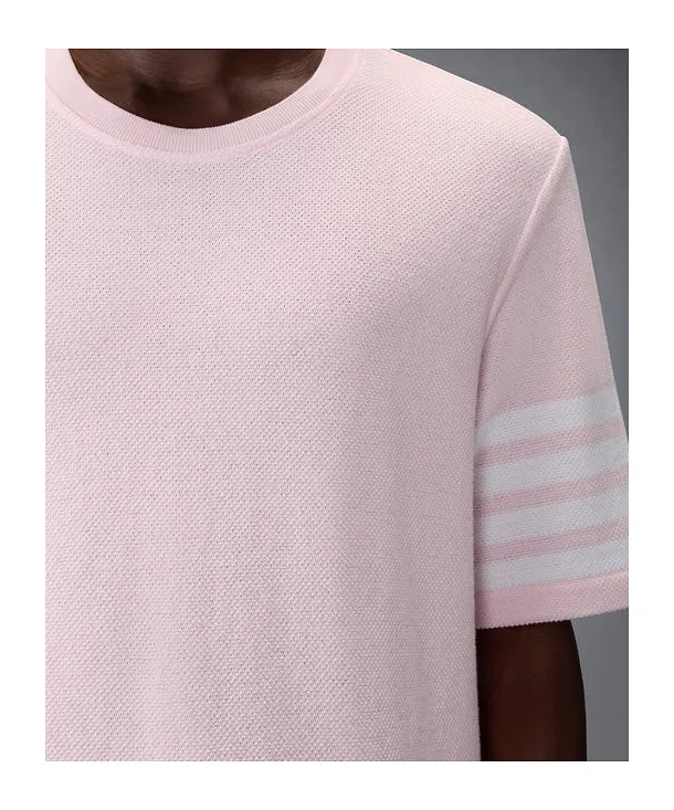 Thom Browne Stripe Detail T-Shirt