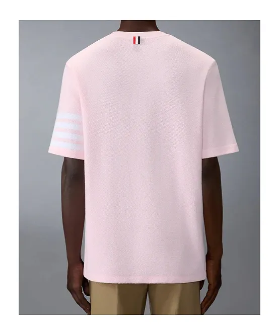 Thom Browne Stripe Detail T-Shirt