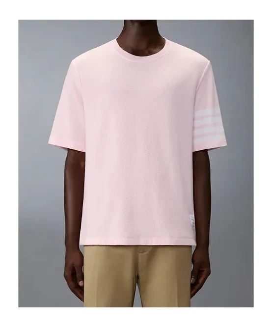 Thom Browne Stripe Detail T-Shirt