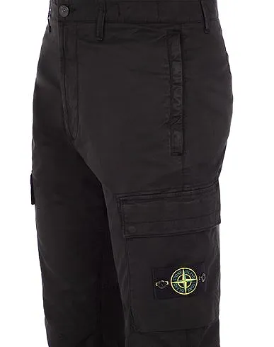 Stone Island Mid-Rise Tapered Trousers