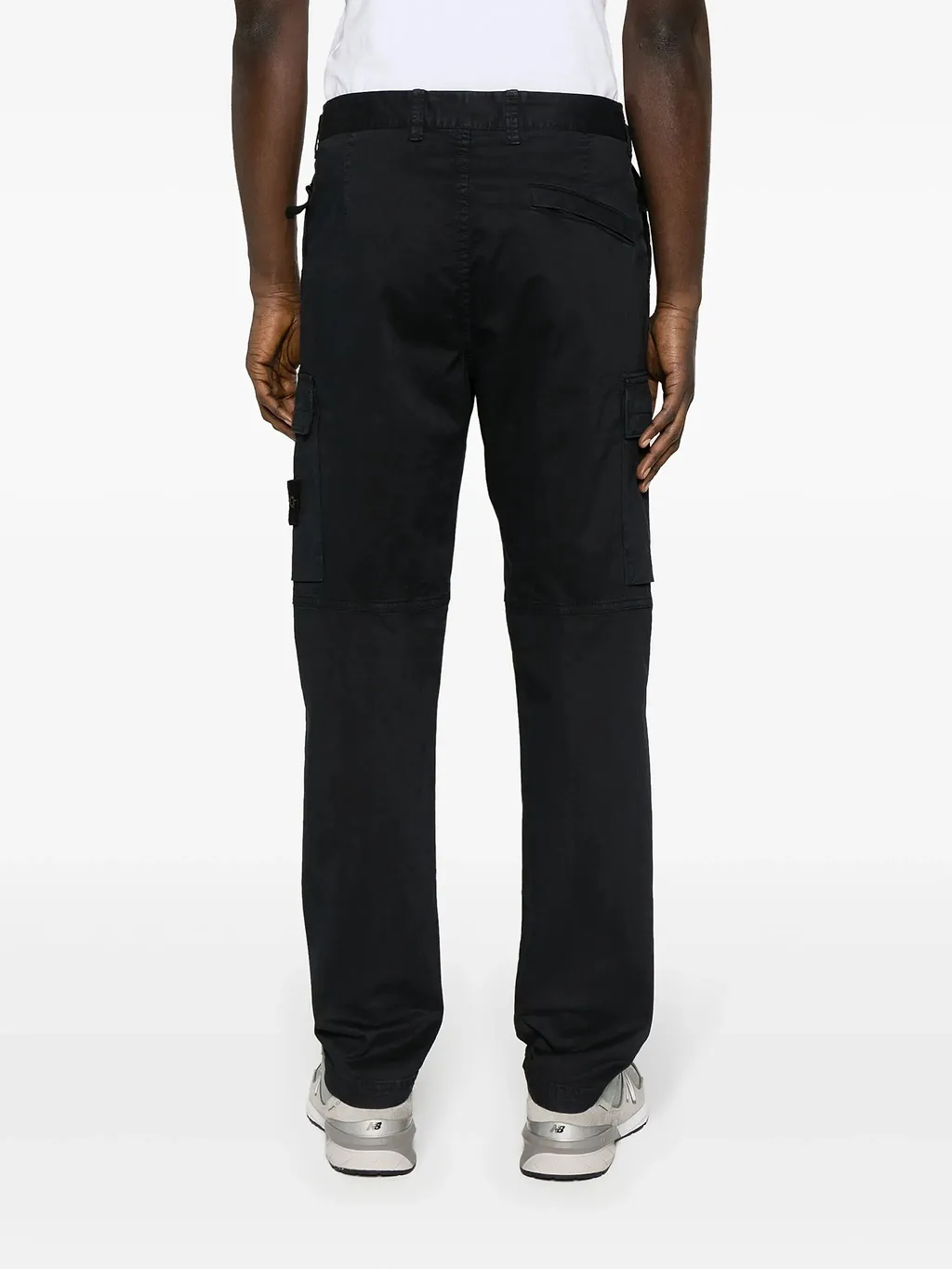 Stone Island Logo Patch Cargo Pants