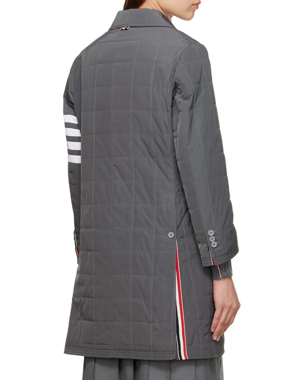 Stripe Detail Down Jacket