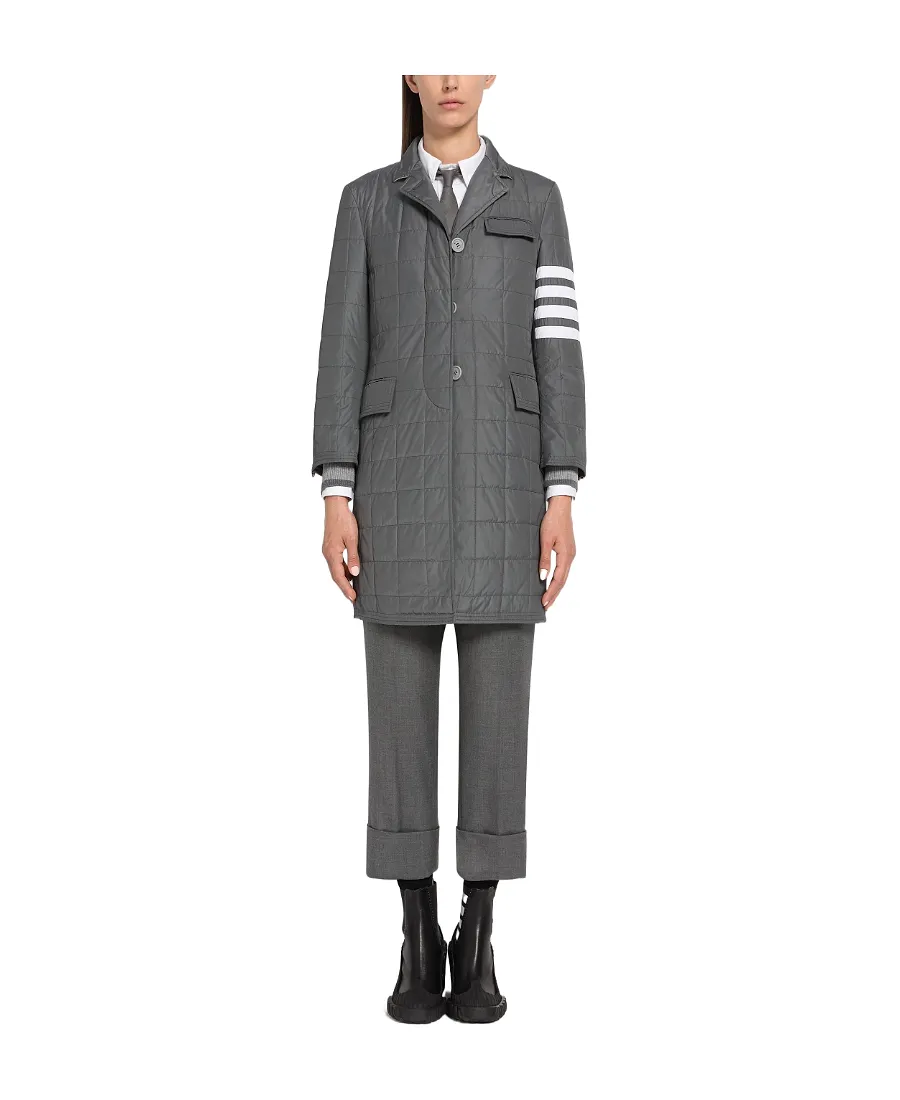 Stripe Detail Down Jacket