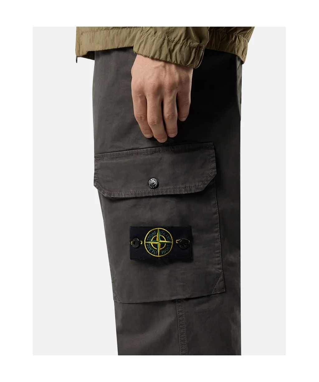 Logo-Patch Cargo Pants