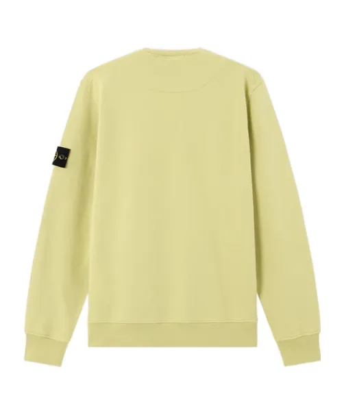 Regular-Fit Crewneck Sweatshirt With Elasticated Cuffs