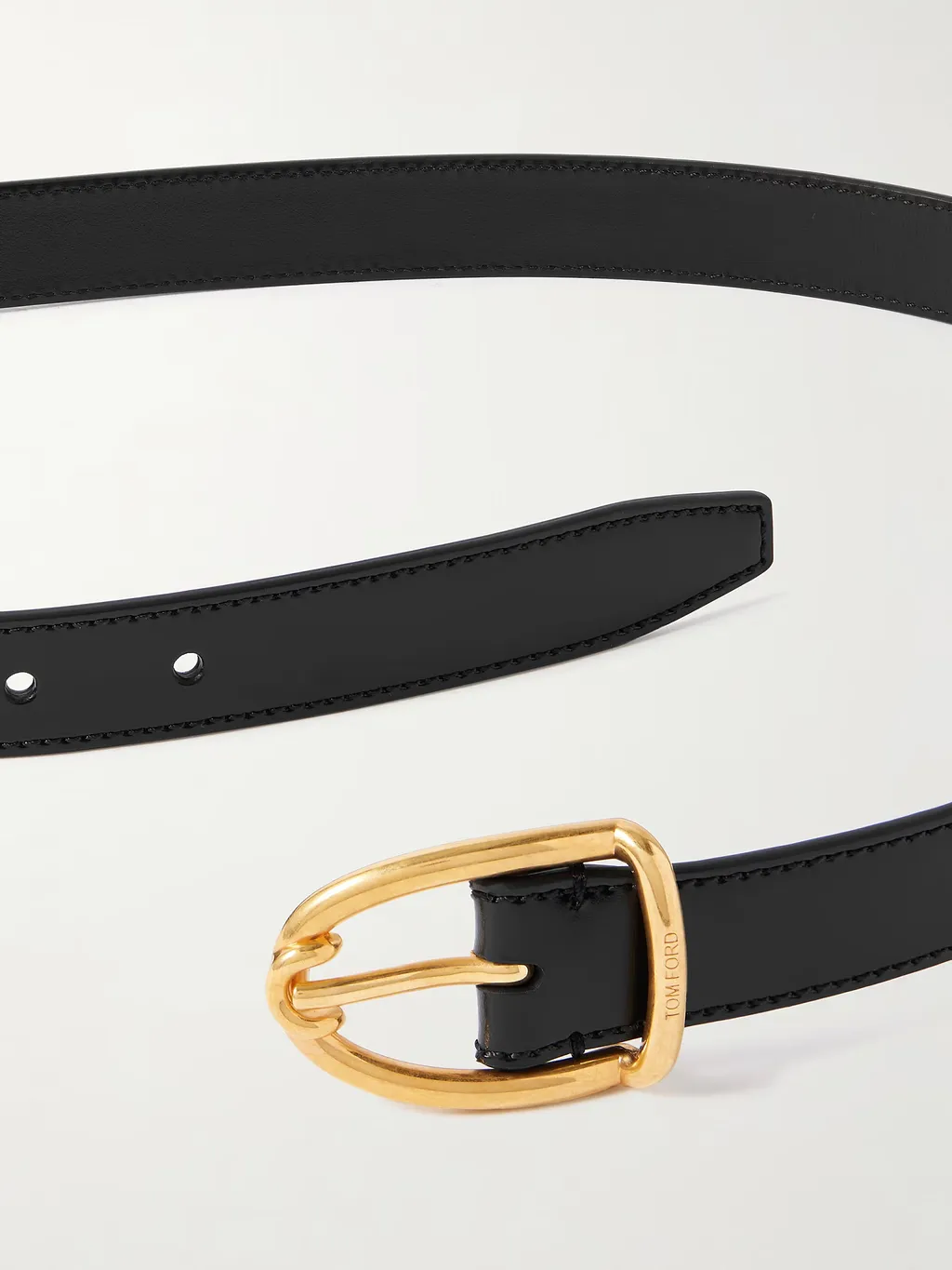 Glossy Leather Belt