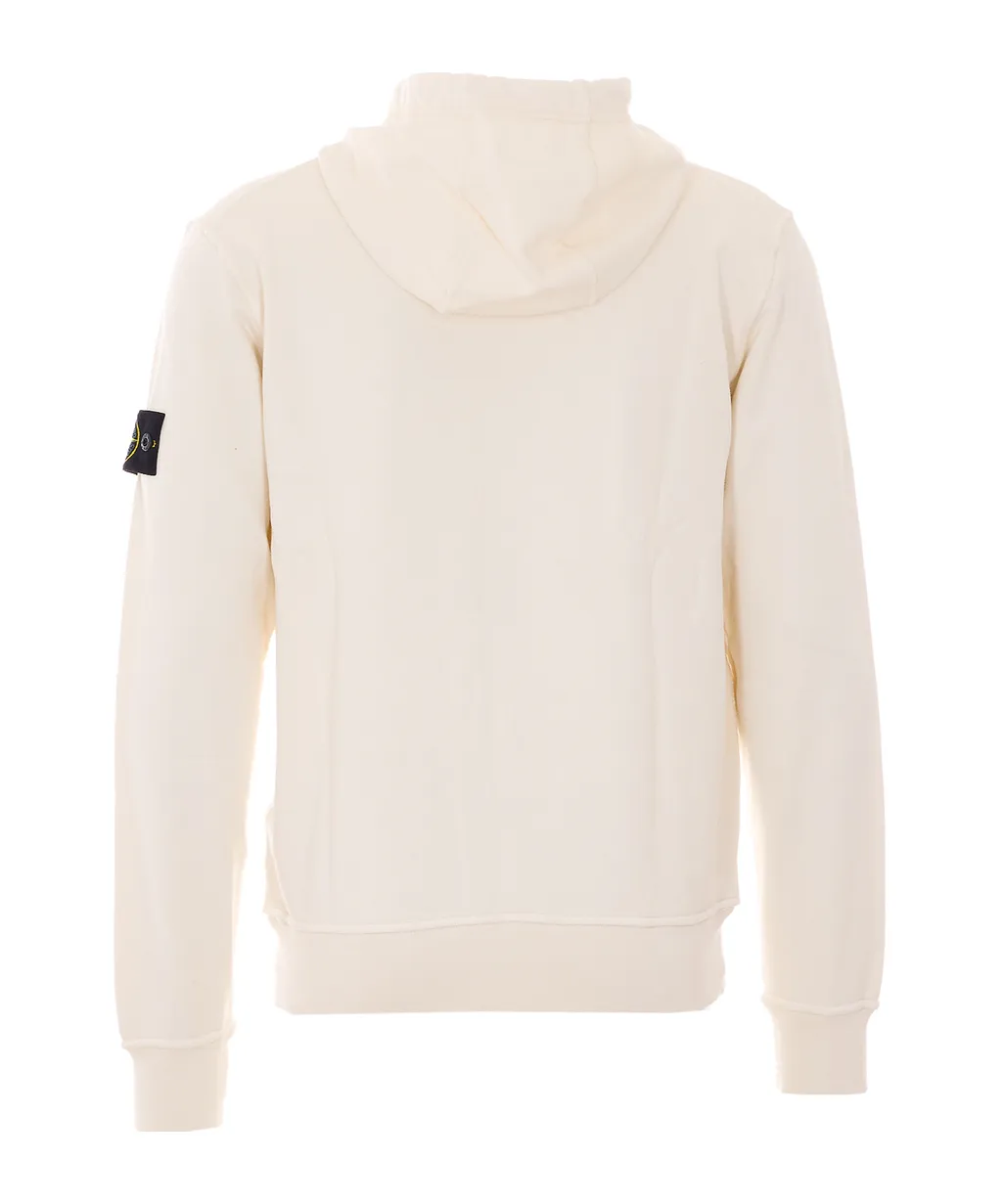Stone Island Zip-Up Drawstring Hoodie