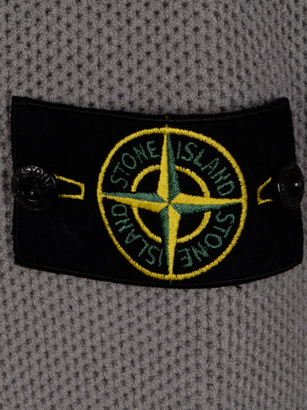 Stone Island Zip-Up Hooded Cardigan