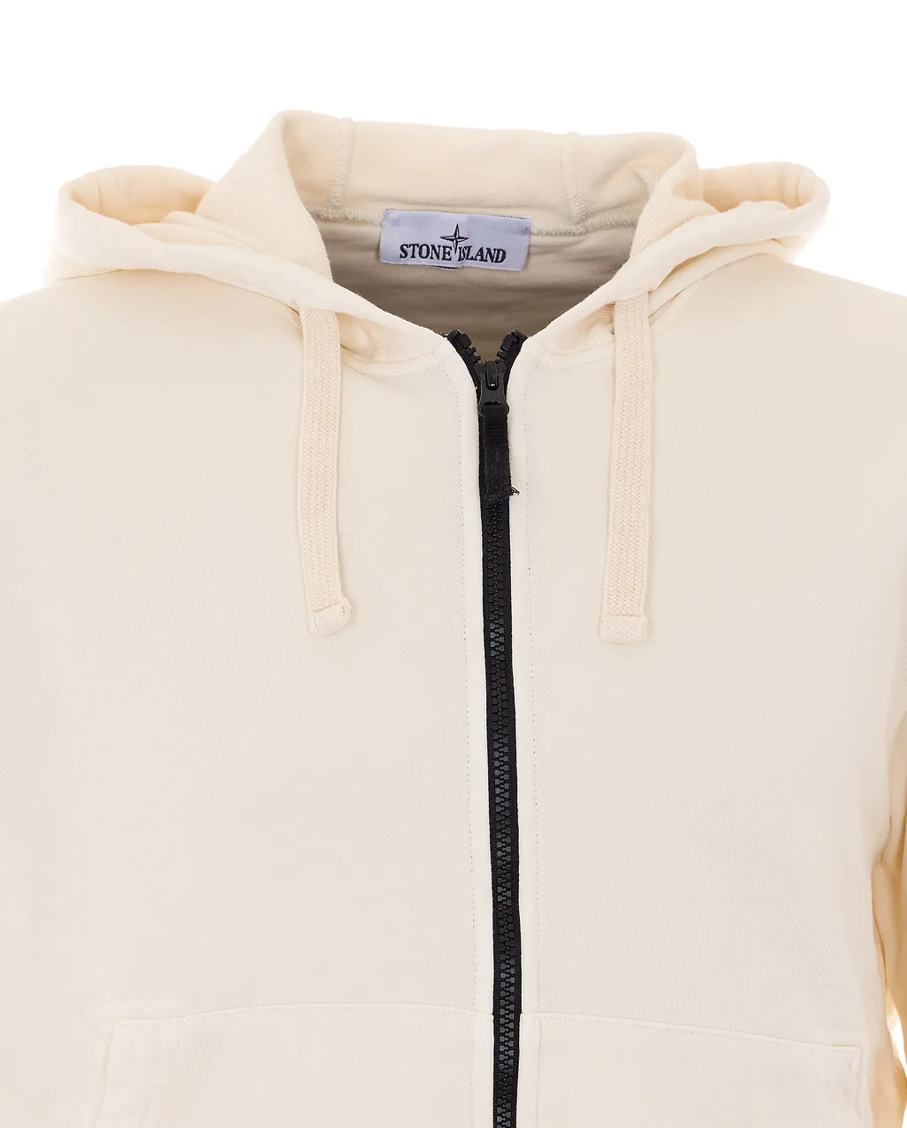 Stone Island Zip-Up Drawstring Hoodie