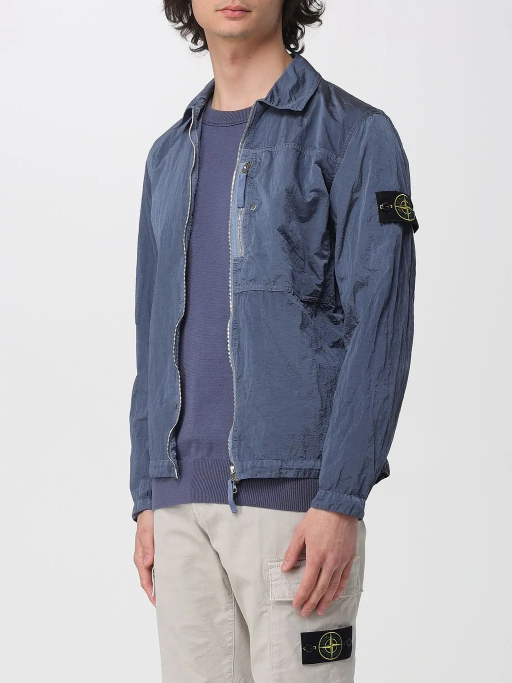 Stone Island Nylon Metal Zip Jacket