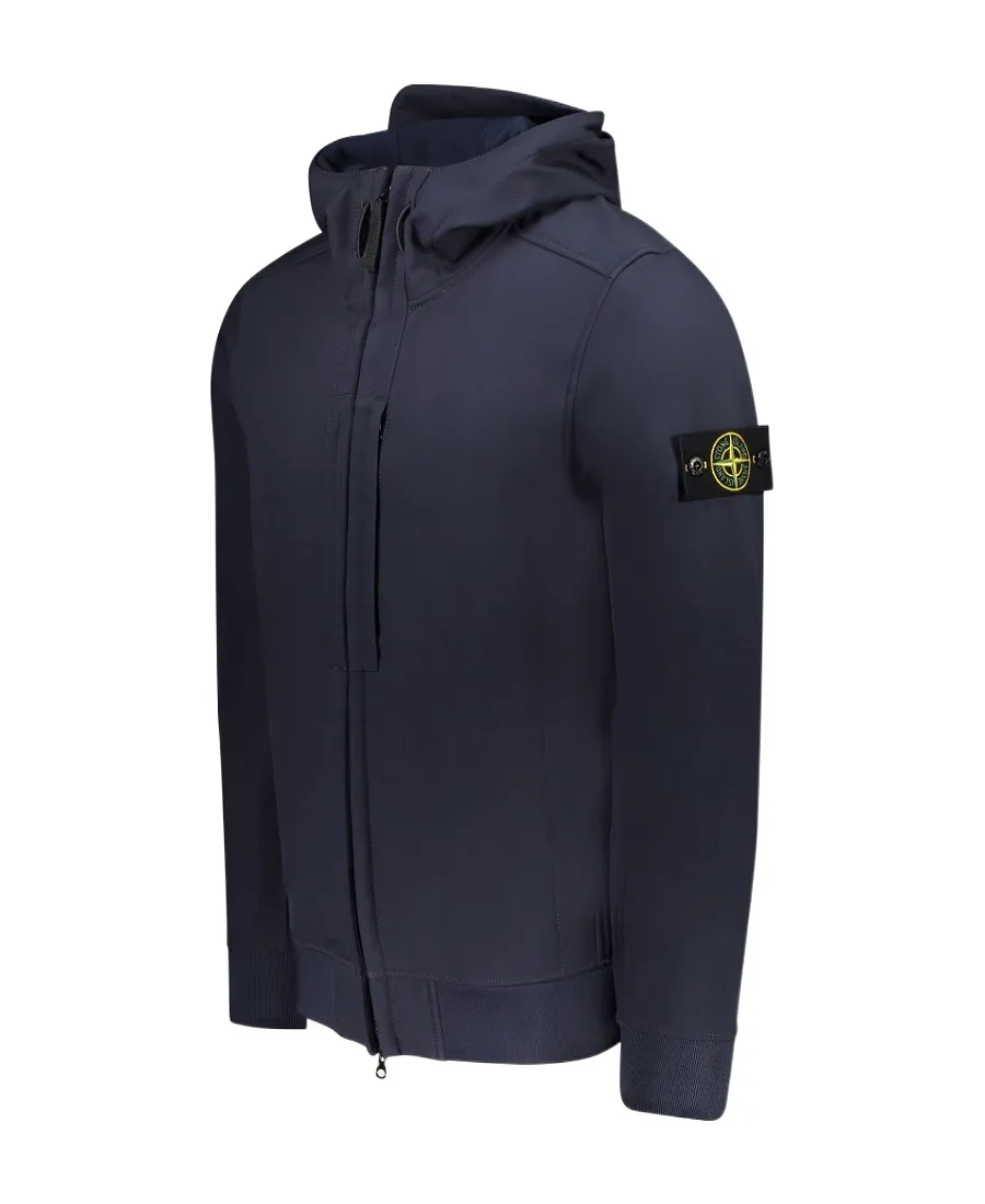 Stone Island Zip-Up Drawstring Jacket