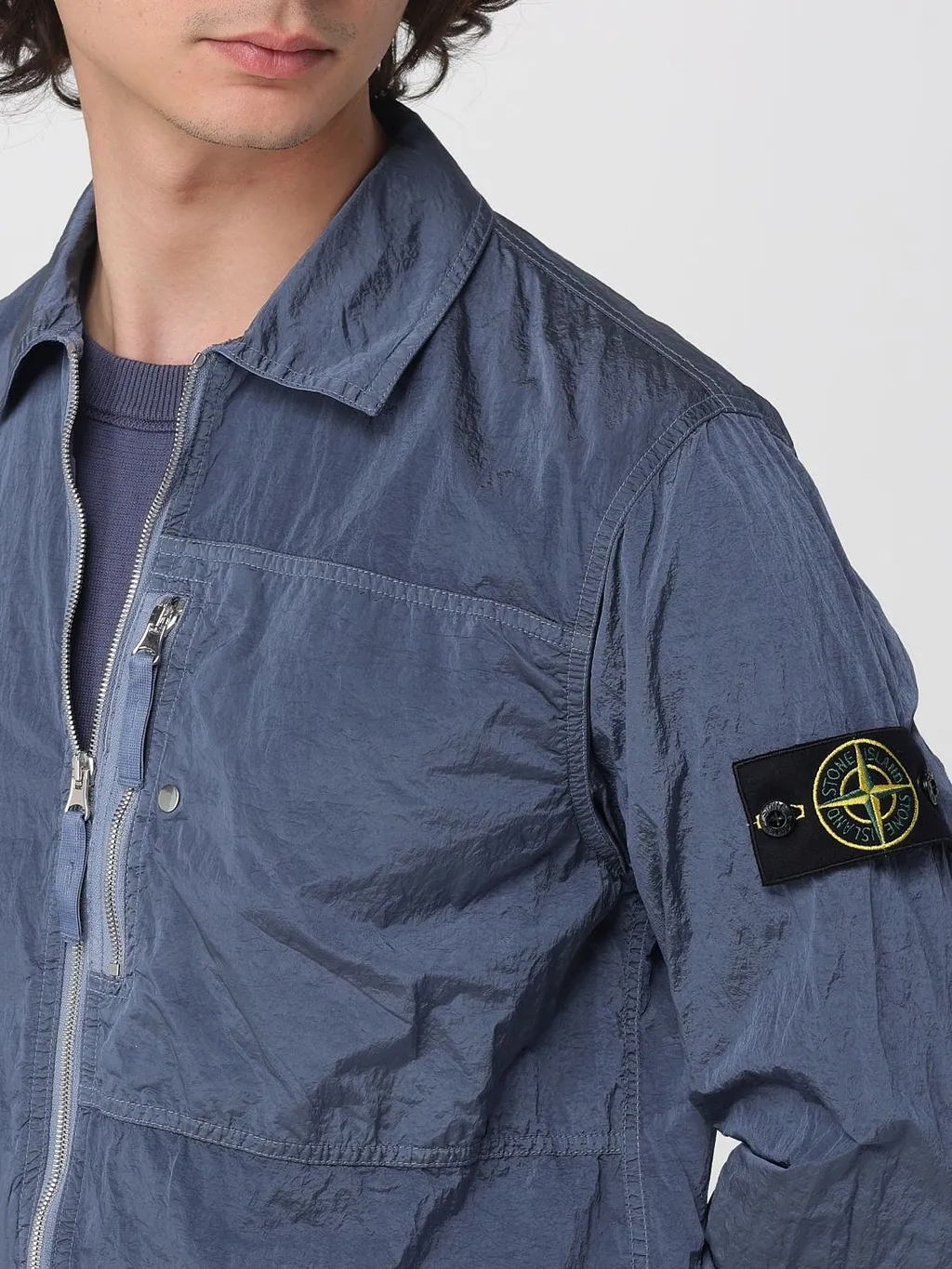 Stone Island Nylon Metal Zip Jacket