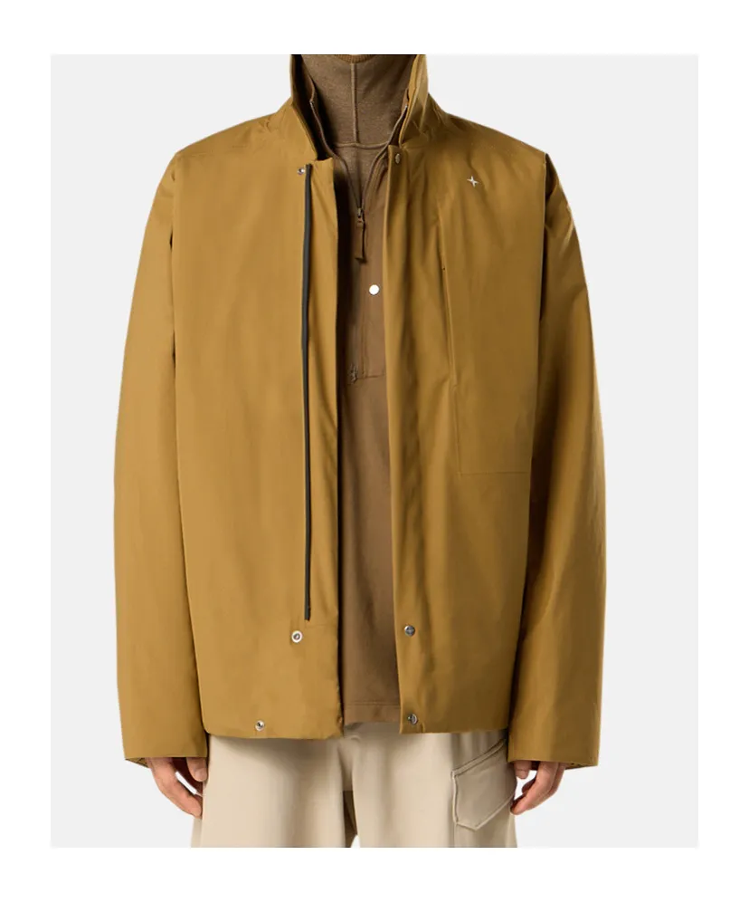 Waterproof And Windproof Coach Jacket With Padding