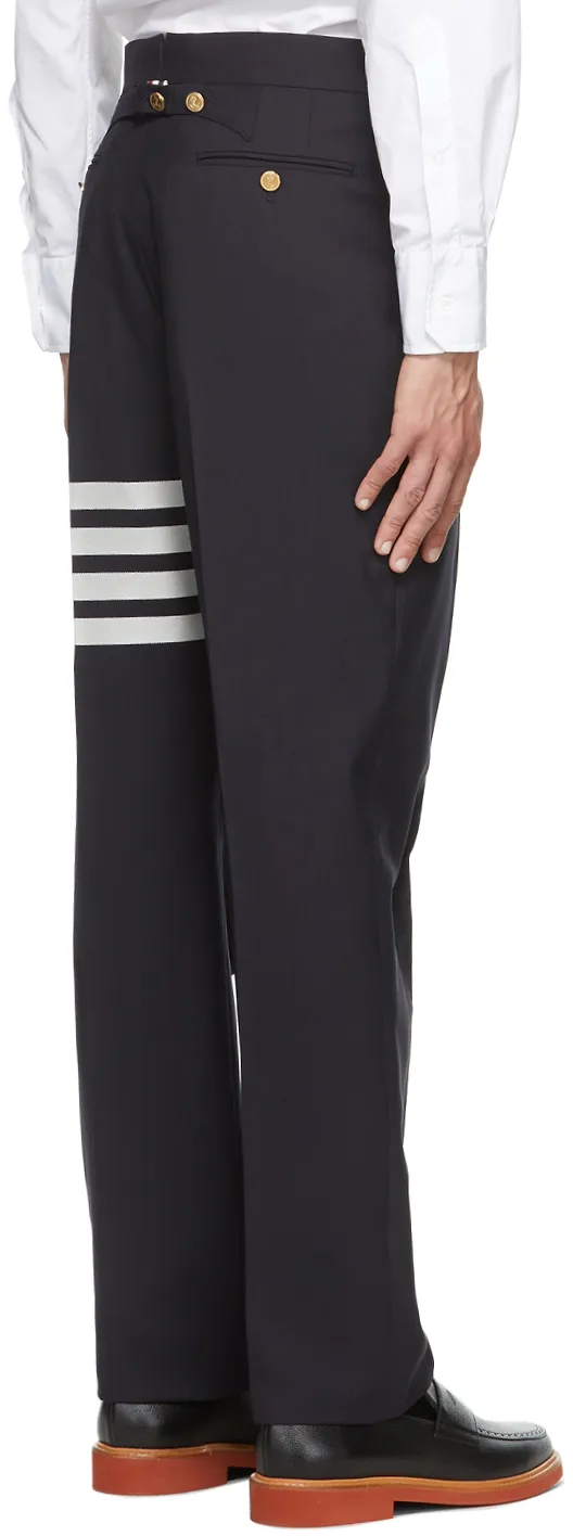 Thom Browne 4-Bar Striped Detail Trousers