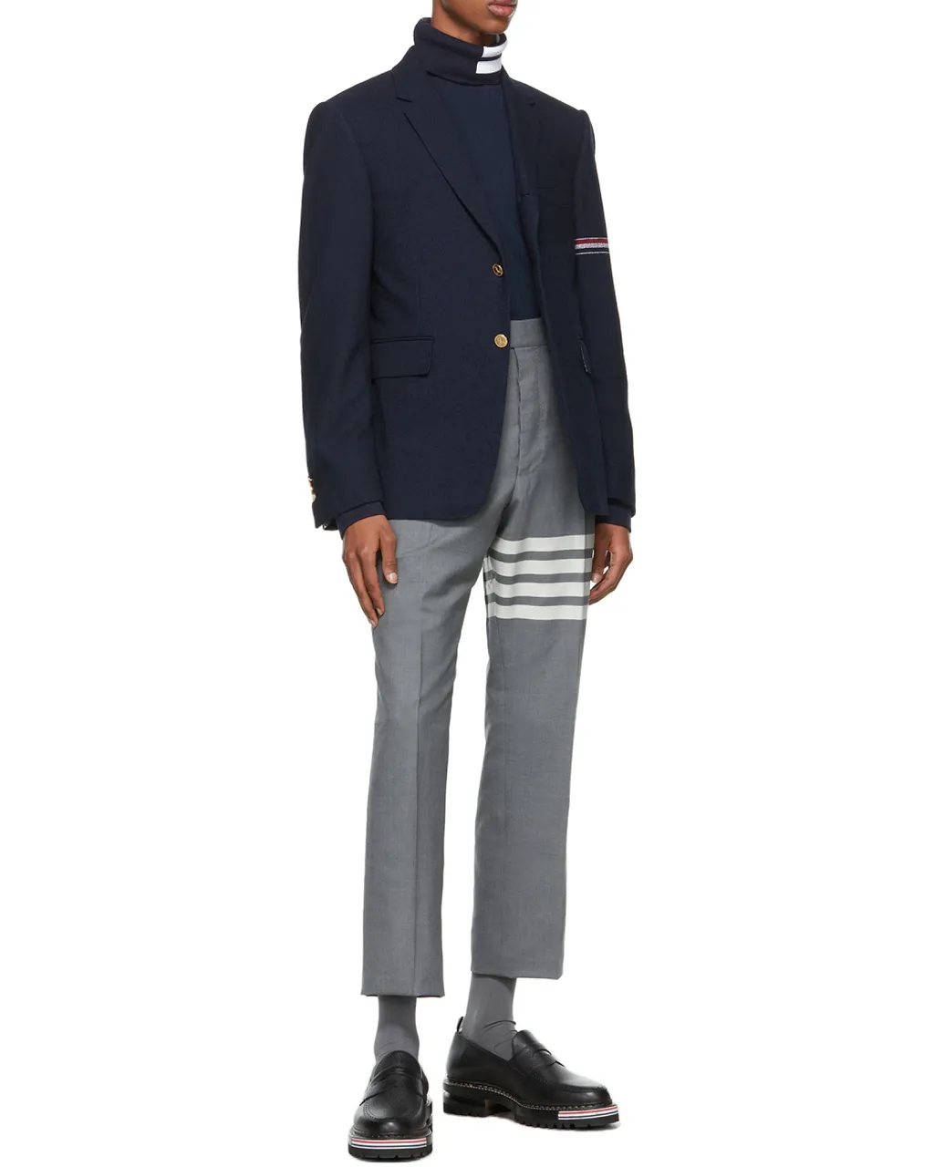 Thom Browne 4-Bar Striped Trousers