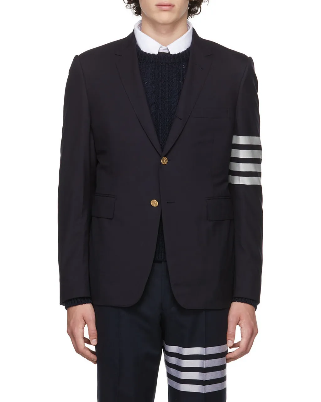 Thom Browne 4-Bar Tailored Blazer