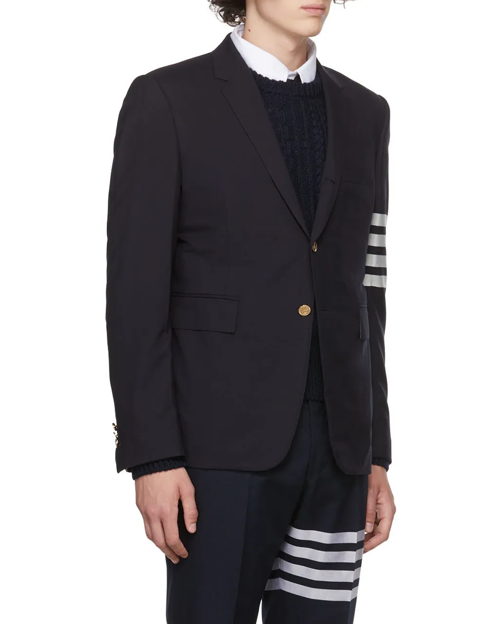 Thom Browne 4-Bar Tailored Blazer