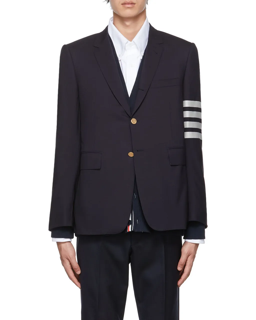 Thom Browne 4-Bar Tailored Blazer