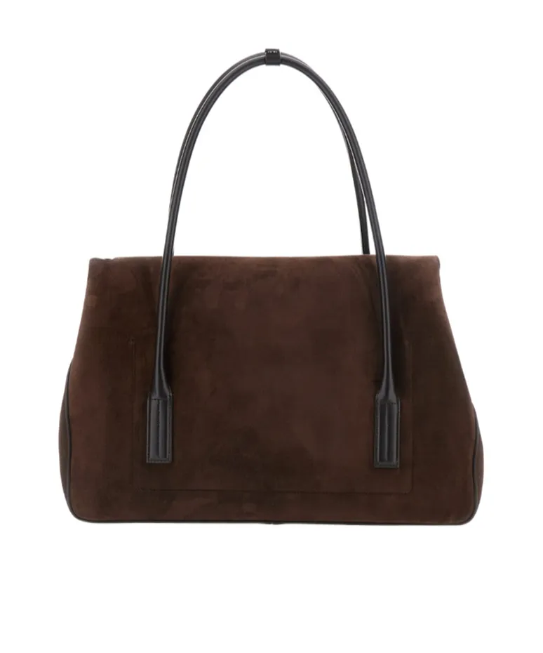 Large Shoulder Bag With Double Handles