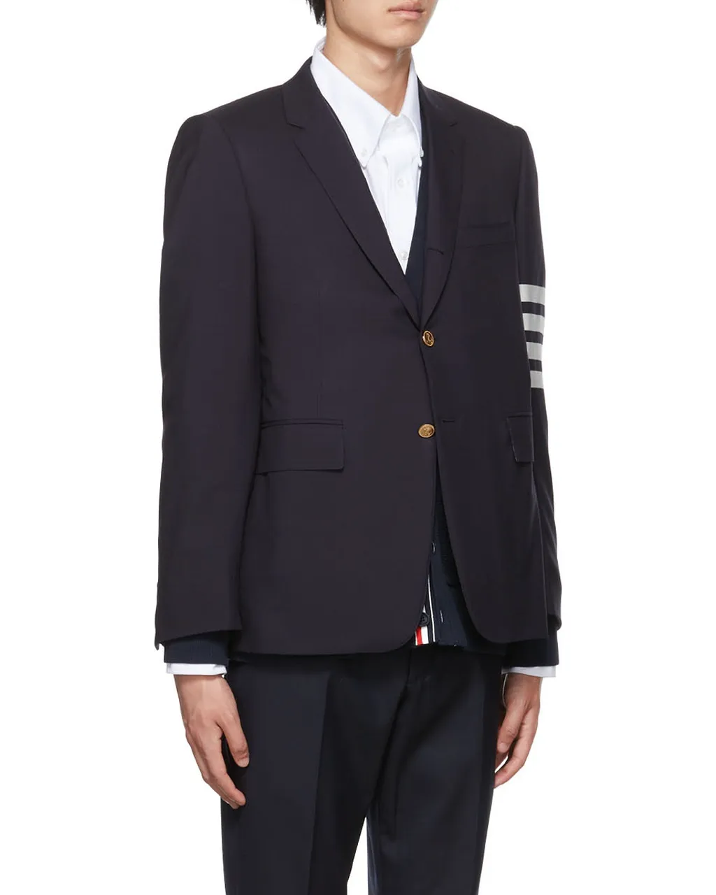 Thom Browne 4-Bar Tailored Blazer