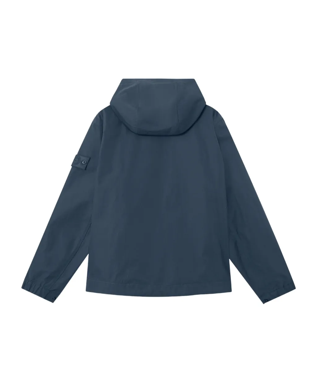 Stone Island Logo Patch Zip-Up Jacket