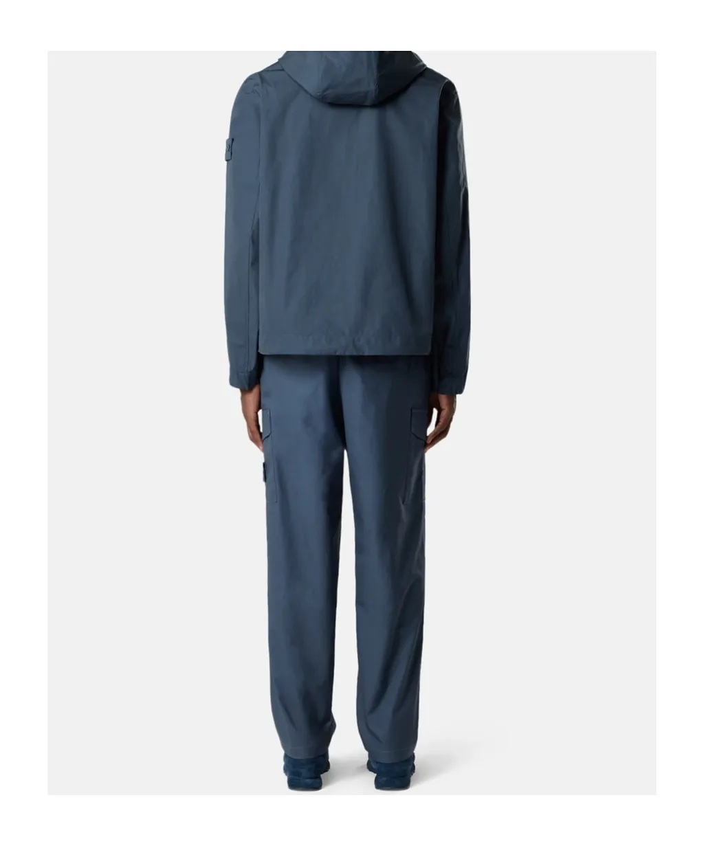 Stone Island Logo Patch Zip-Up Jacket